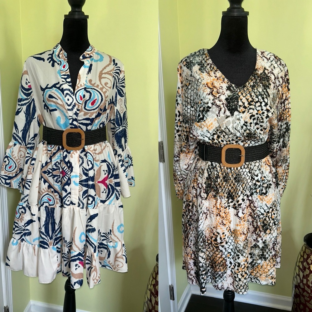 Lot of 2 Gorgeous Dresses- Both New, and Size Small
